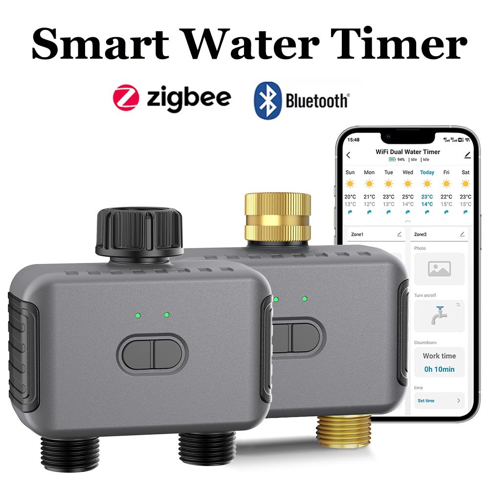 Smart Garden Water - Tuya inteligente temporizador de água zigbee/bt