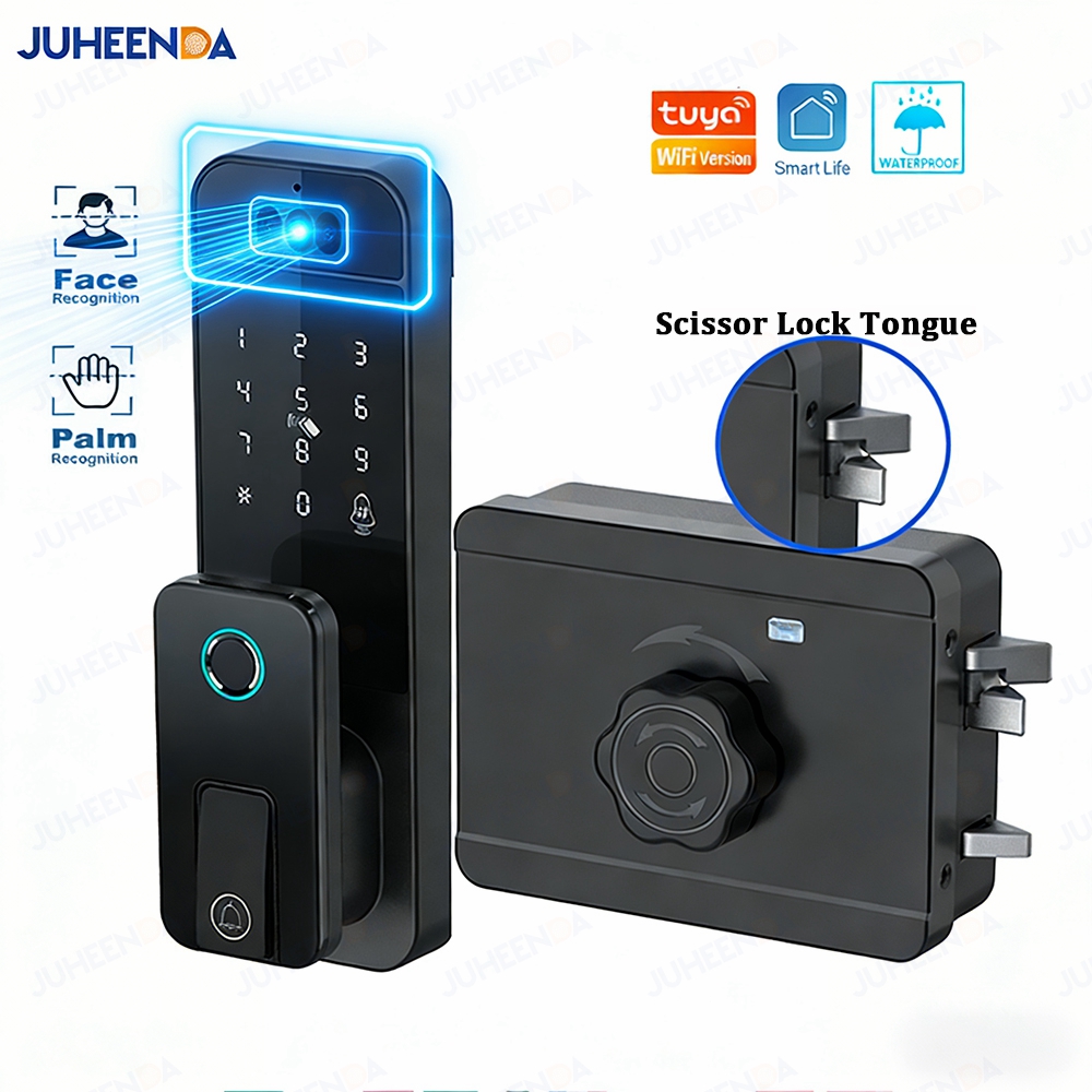 Smart Garden Door Lock - Fechadura Inteligente Tuya WiFi com Reconhecimento