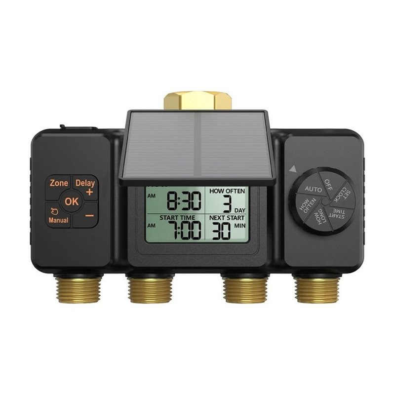 Smart Garden Tap Timer - AB42-Temporizador de Irrigação Solar, Sistema de