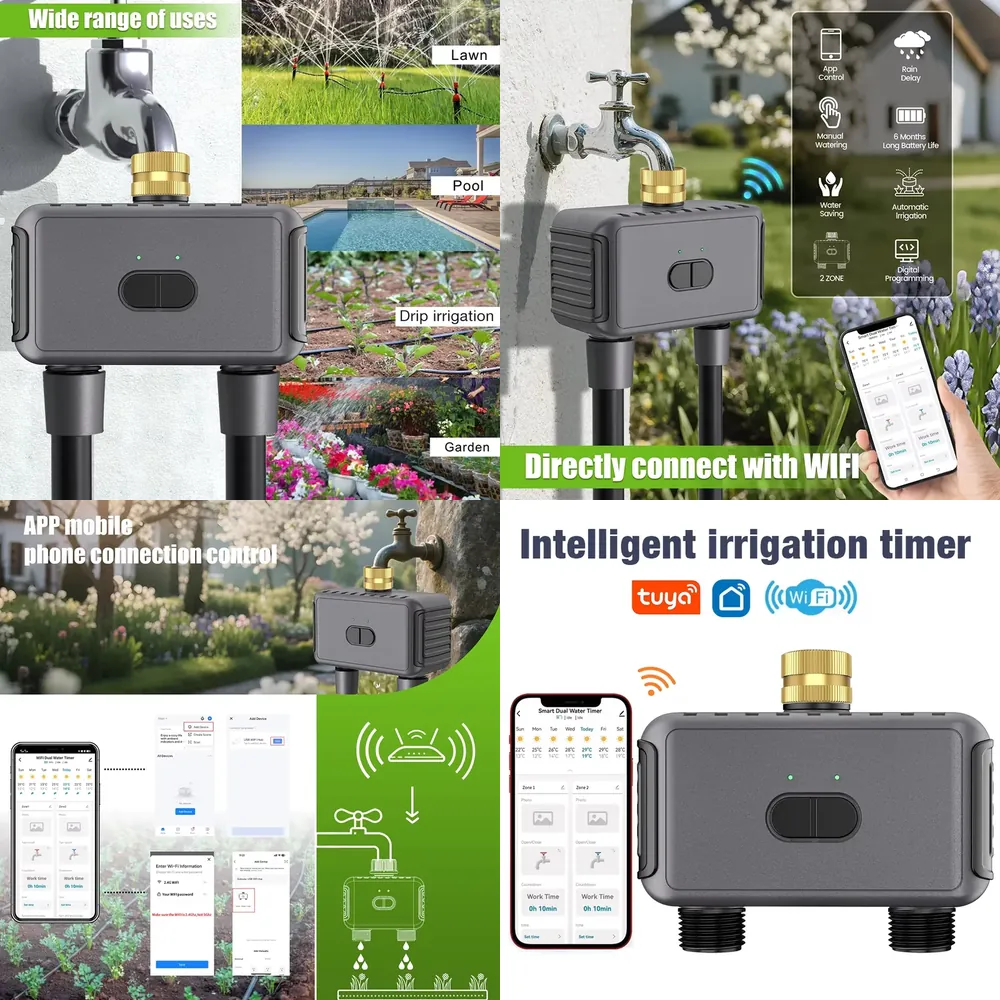 Smart Garden Water - WAP01 Temporizador de Água Inteligente com