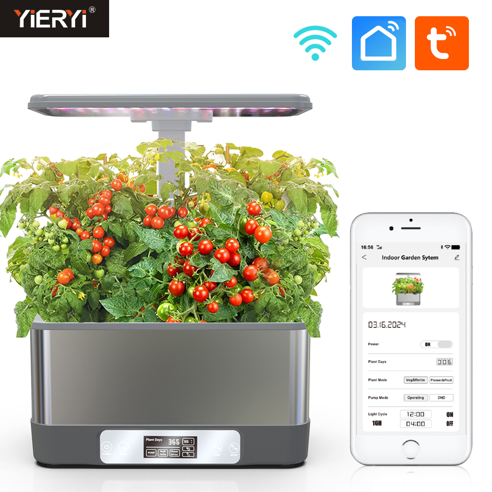 Smart Pod Garden - Sistema inteligente de cultivo hidropônico wi-fi,