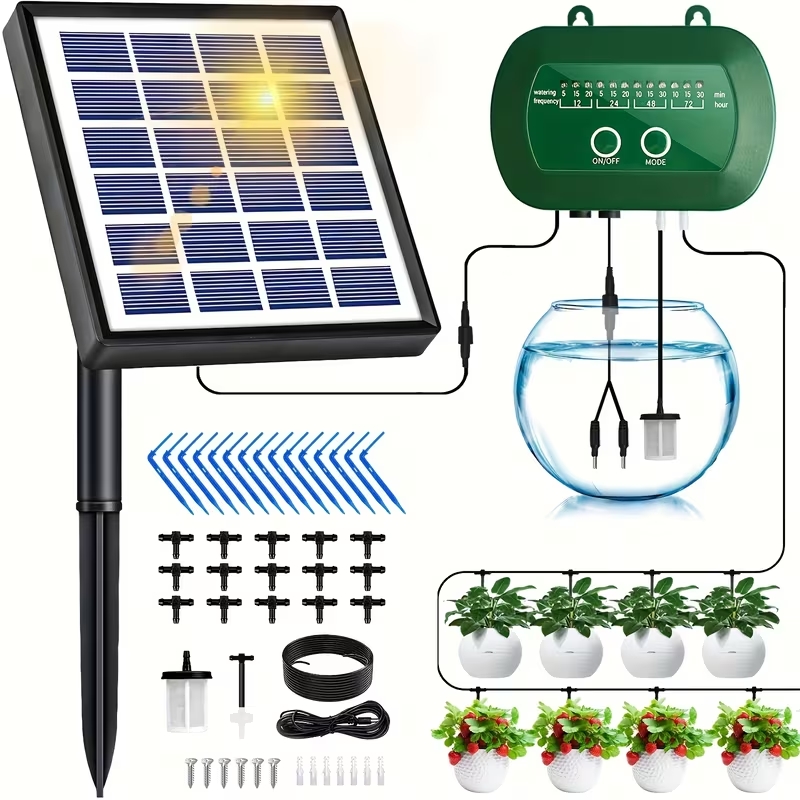 Yoocaa Smart Garden - Kit de Irrigação Automática Solar para
