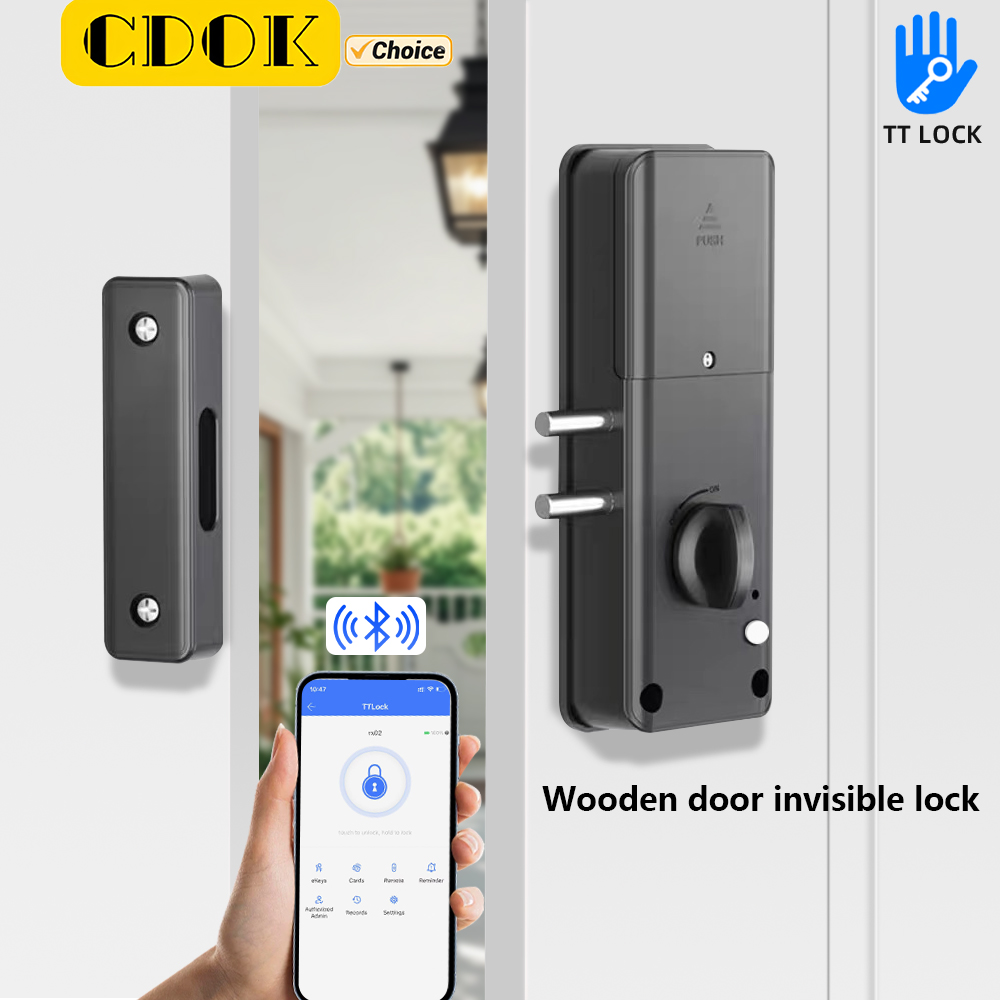 Smart Garden Door Lock - CDOK RX02 TTlock Bluetooth, Fechadura de