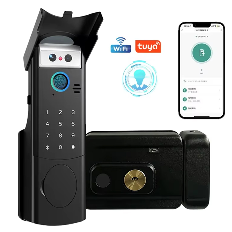 Smart Garden Door Lock - Fechadura Inteligente Tuya Wifi à Prova