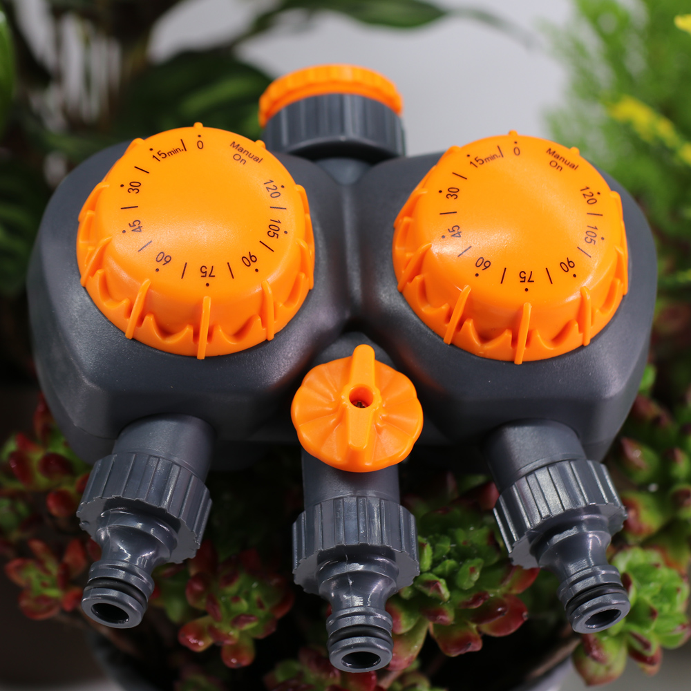 Temporizador mecânico de 3 via - Smart Garden Hose Timer avaliação e preço