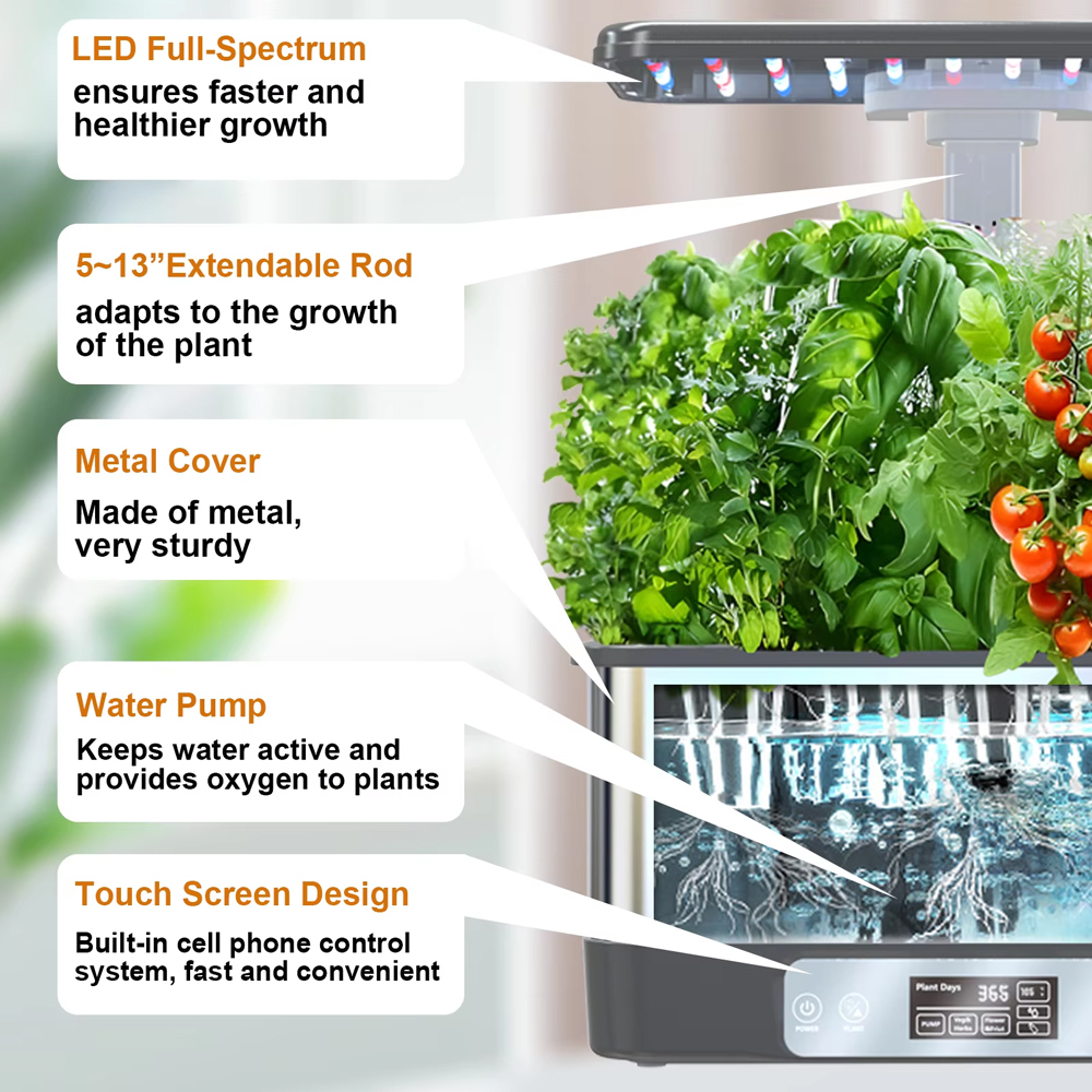 Tuya wifi jardim interno siste - Smart Pod Garden avaliação e preço