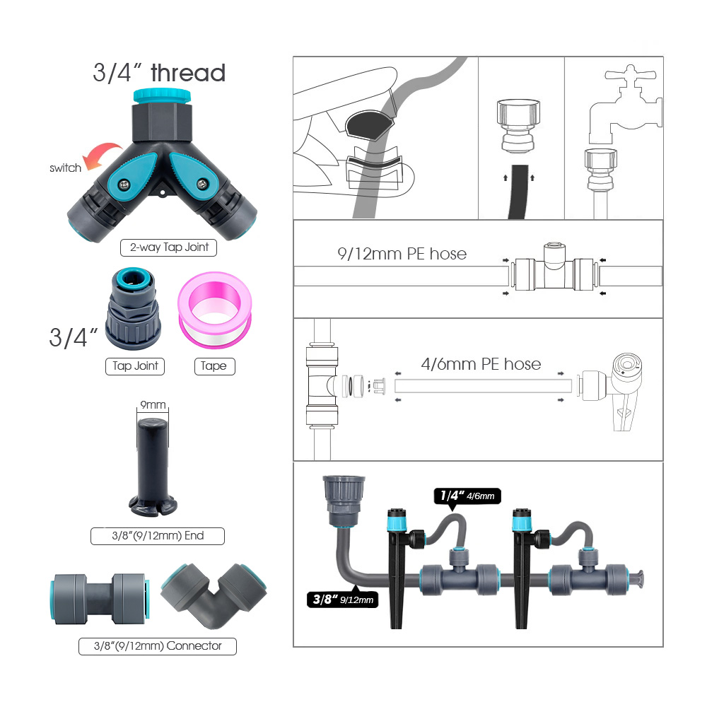 Sistema de irrigação de irriga - Smart Garden Water avaliação e preço