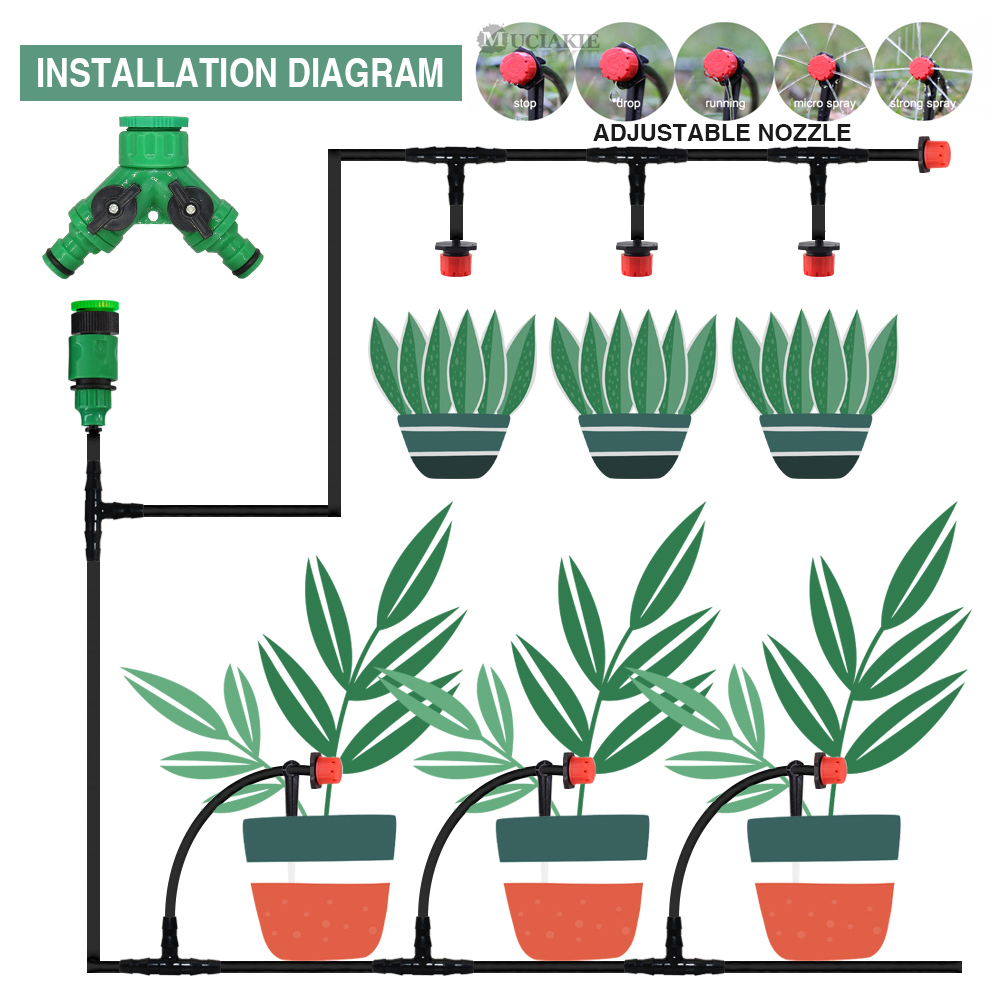 50-5M 1/4 ''Mangueira Ajustáve - Yoocaa Smart Garden avaliação e preço