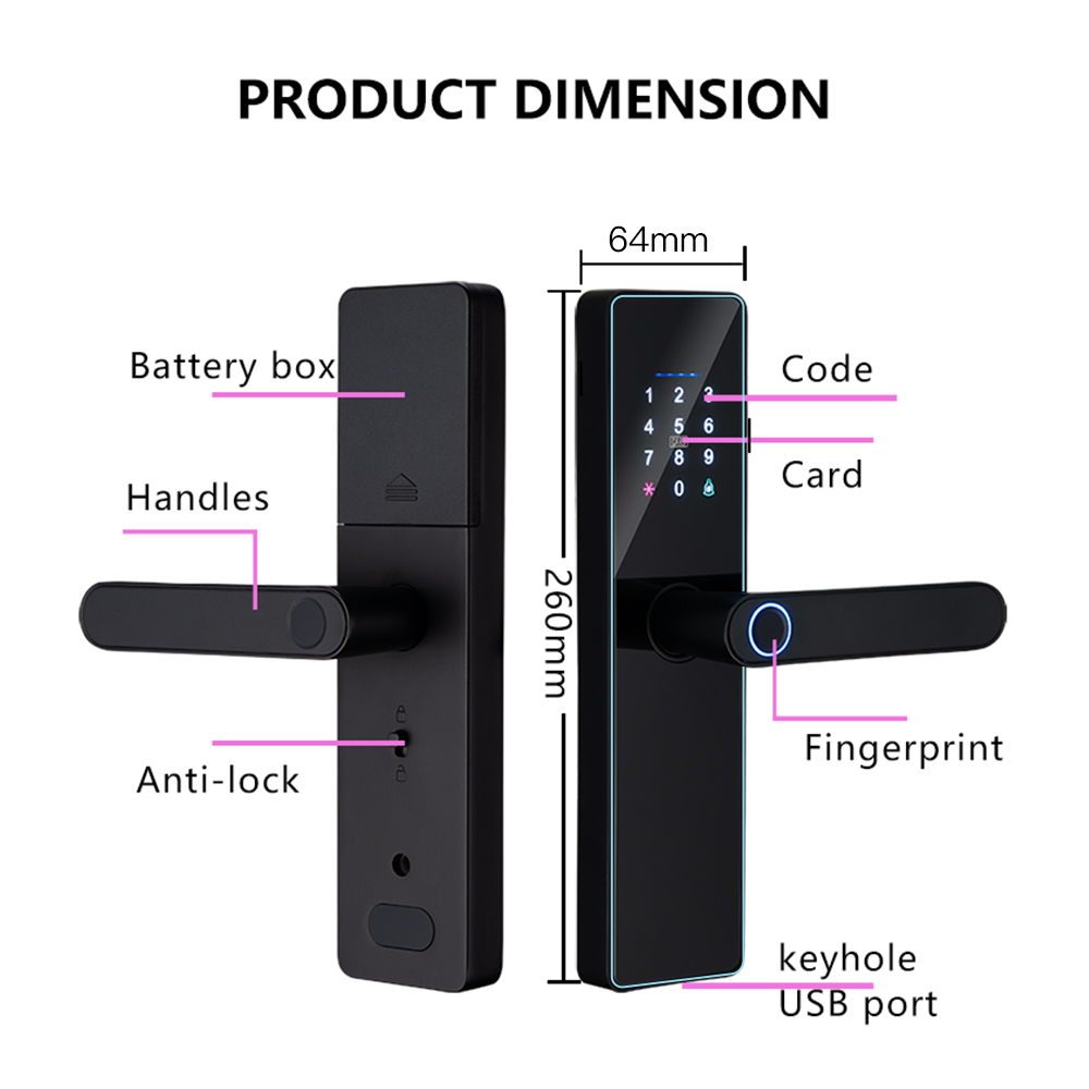 Nova Fechadura Inteligente WiF - Smart Garden Door Lock avaliação e preço