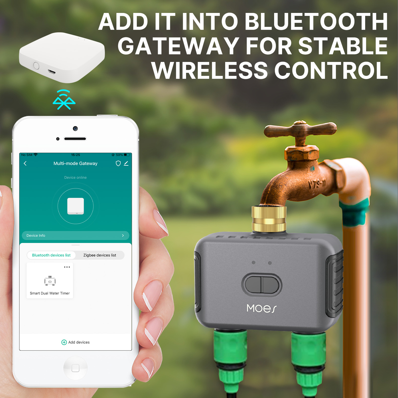 Válvula de água inteligente de - Smart Garden Tap Timer avaliação e preço