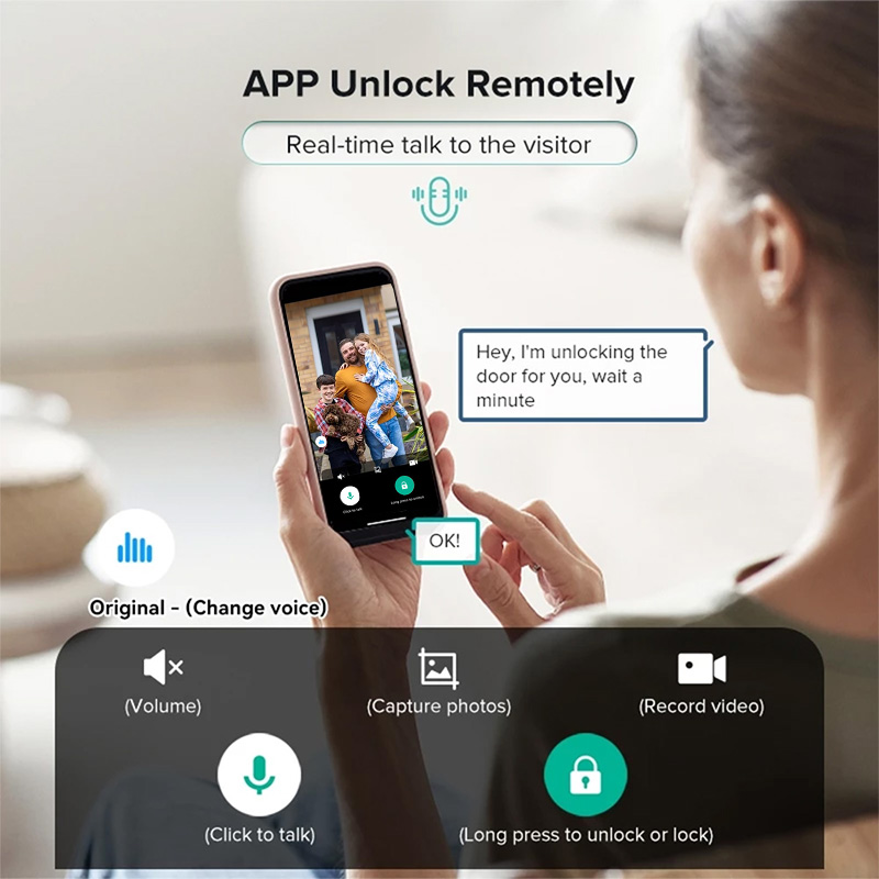 Fechadura de porta digital com - Smart Garden Door Lock avaliação e preço