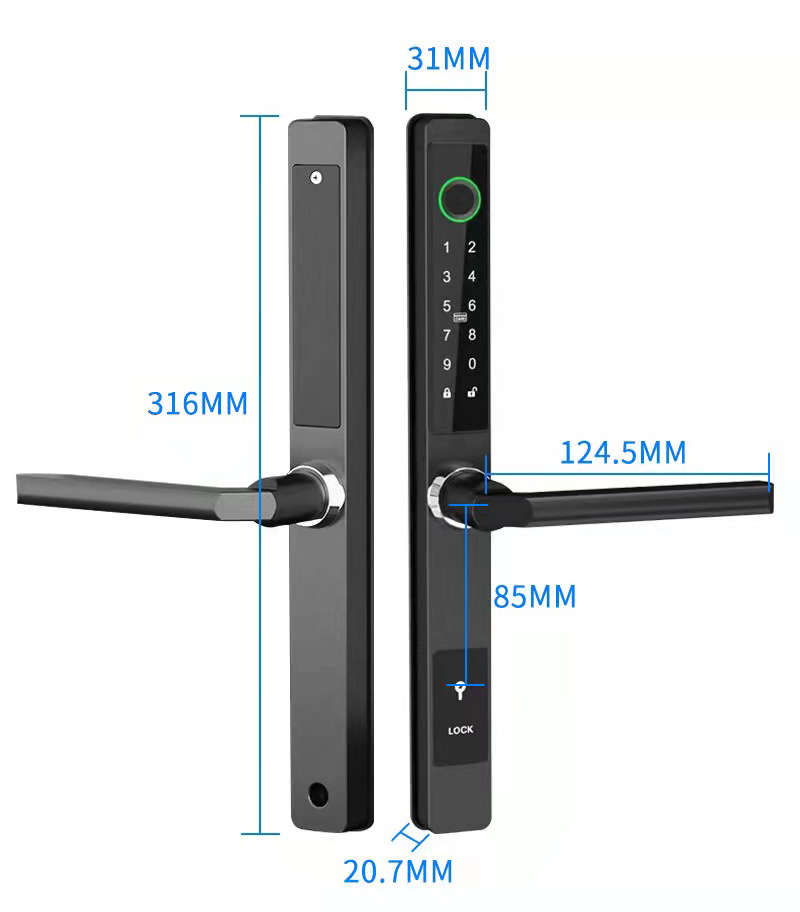 Fechadura Digital Biométrica Z - Smart Garden Door Lock avaliação e preço