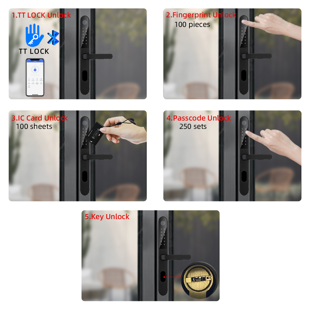 Raykube-fechadura de alumínio  - Smart Garden Door Lock avaliação e preço