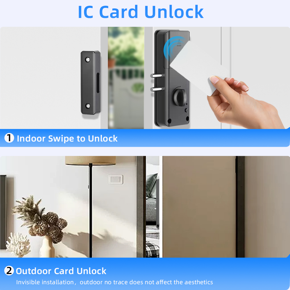 CDOK RX02 TTlock Bluetooth, Fe - Smart Garden Door Lock avaliação e preço